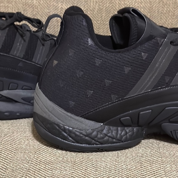 NWT Adidas Crazy BYW 2.0 Men Triple Black Basketball Sneaker/Shoe GX0043 Size 19 - Picture 10 of 16